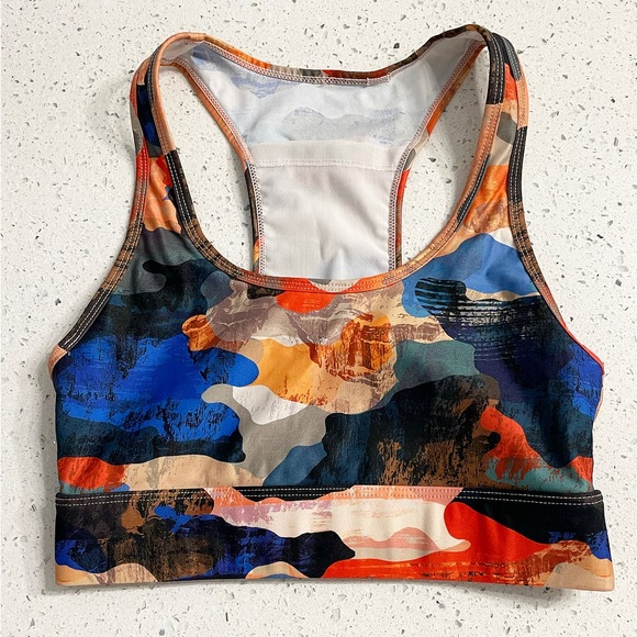 Fabletics Sports Bra On-The-Go Medium Impact Women’s XS ZION - Picture 5 of 8